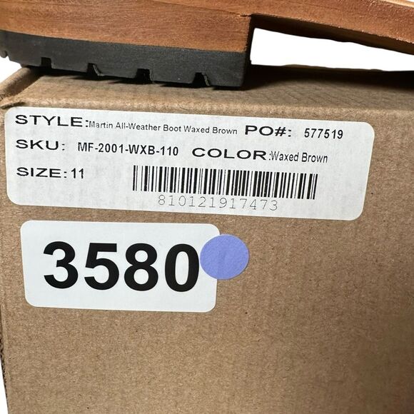 Nisolo $300 All-Weather Martin Andres Boot Waxed Leather Goodyear Welt Mens 11 - Picture 13 of 13